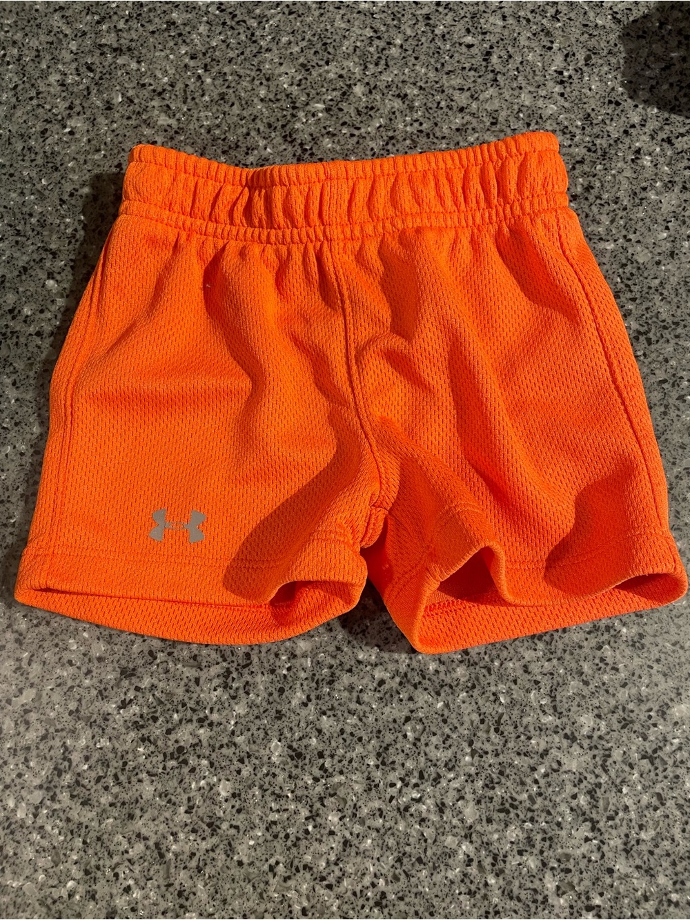 Under Armour Kids' Orange Performance Mesh Shorts